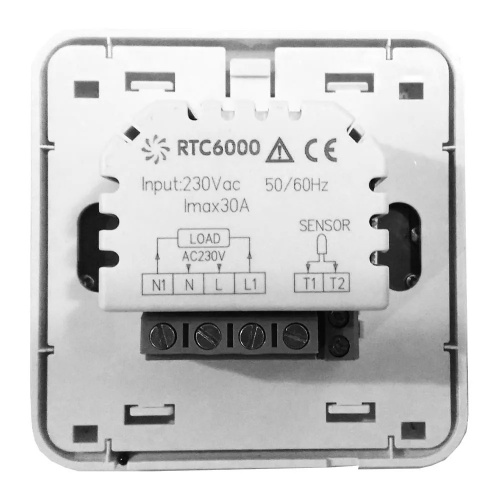 Терморегулятор RTC 6000 (6 кВт/30А) в магазине TeploMarket.net, фото фото 3