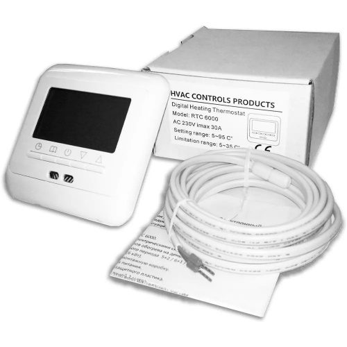 Терморегулятор RTC 6000 (6 кВт/30А) в магазине TeploMarket.net, фото фото 2